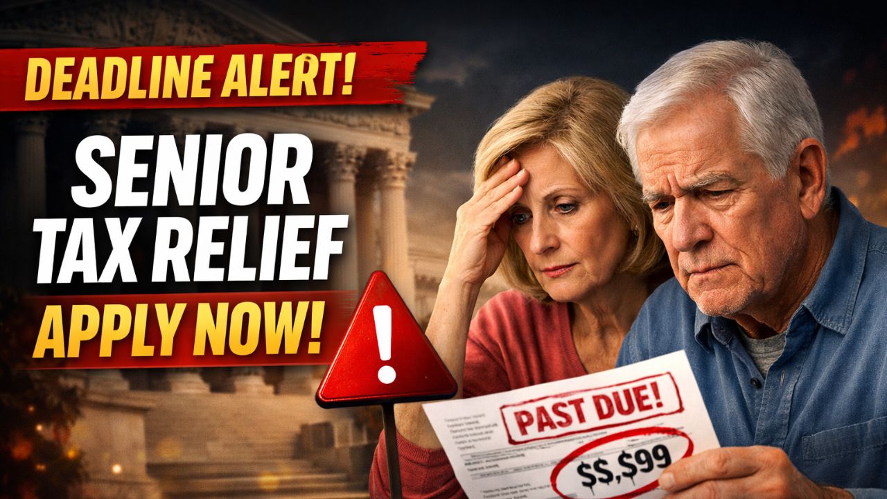 Senior Tax Relief Application Deadline Nearing