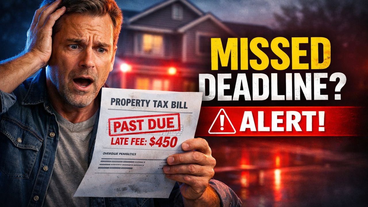 What Happens If You Miss the Property Tax Due Date?