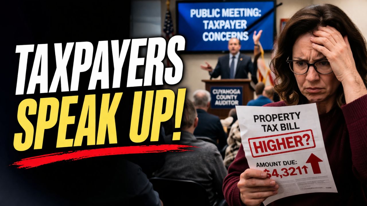 Cuyahoga County Holds Public Meetings as Homeowners Push Back on Rising Property Tax Bills