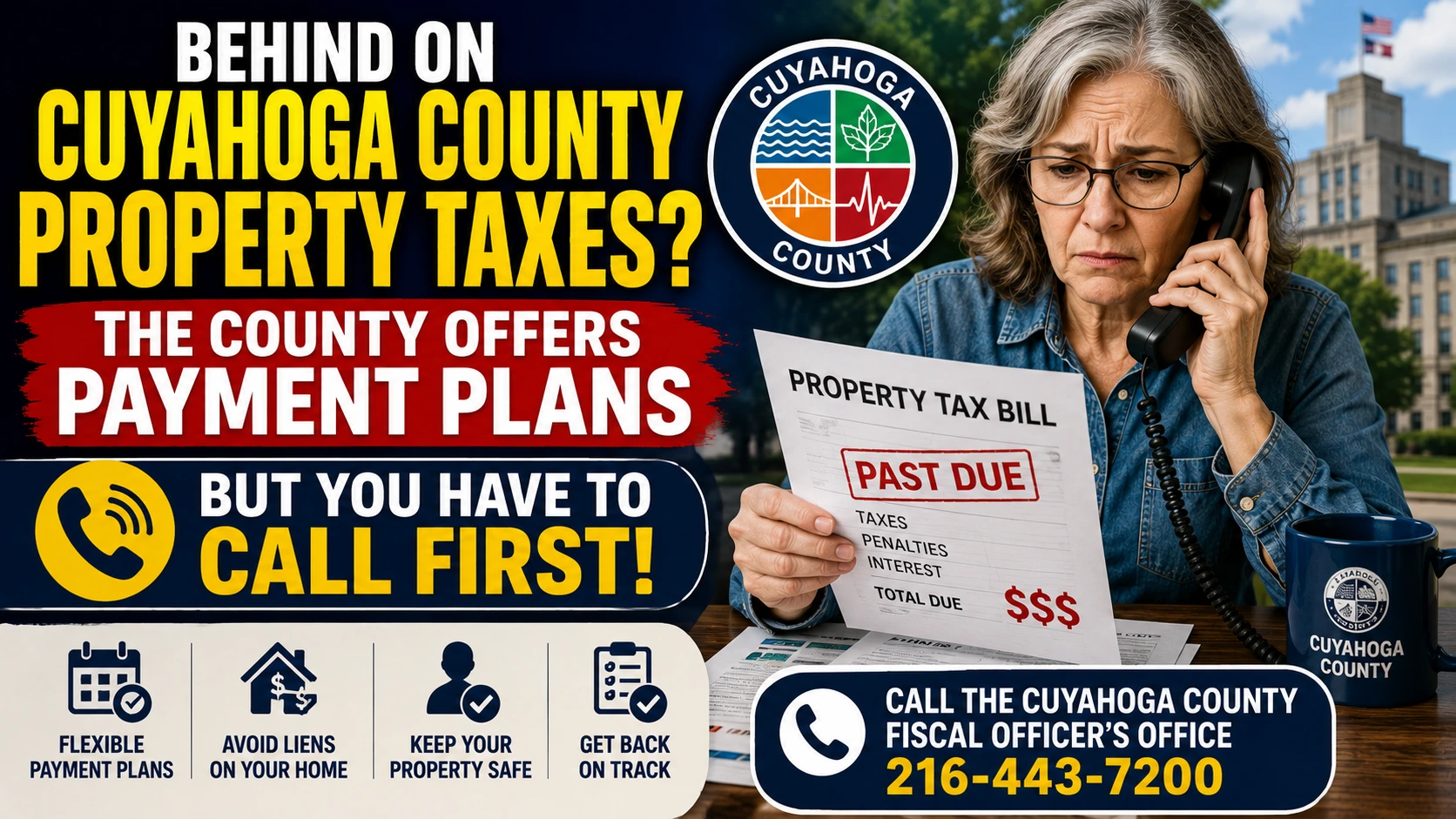 Behind on Cuyahoga County Property Taxes? The County Offers Payment Plans — But You Have to Call First