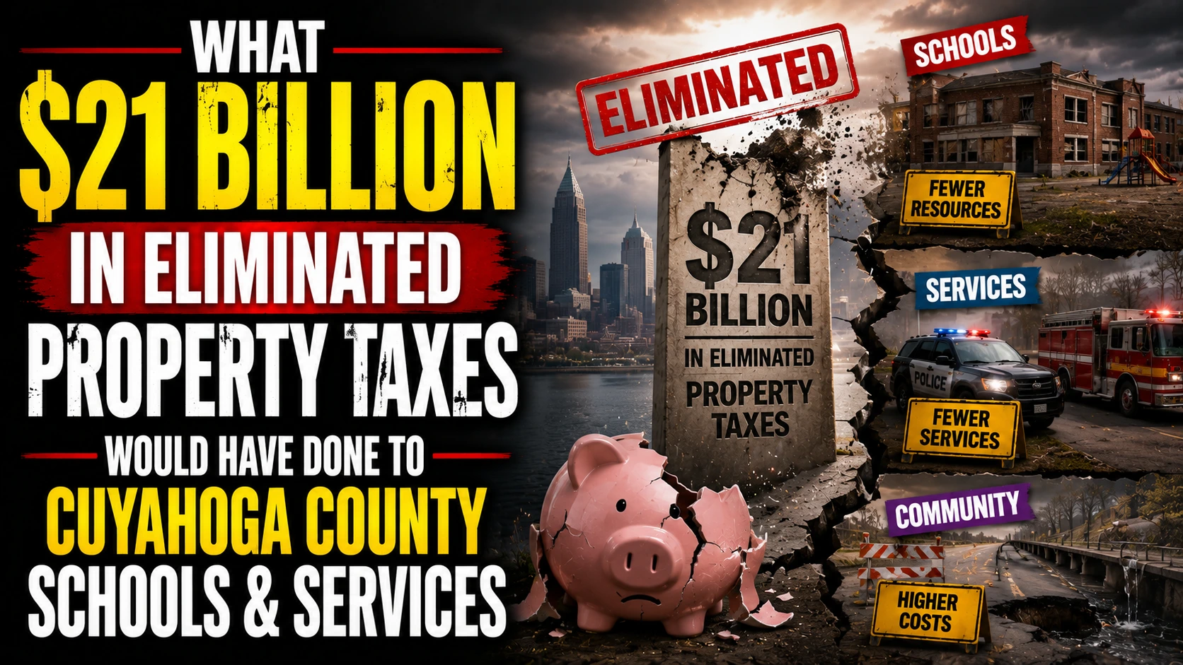 What $21 Billion in Eliminated Property Taxes Would Have Done to Cuyahoga County Schools and Services