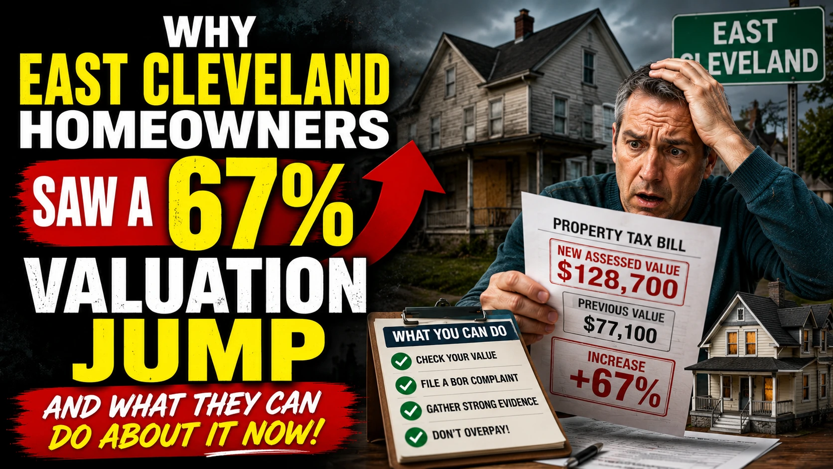 Why East Cleveland Homeowners Saw a 67% Valuation Jump — and What They Can Do About It Now