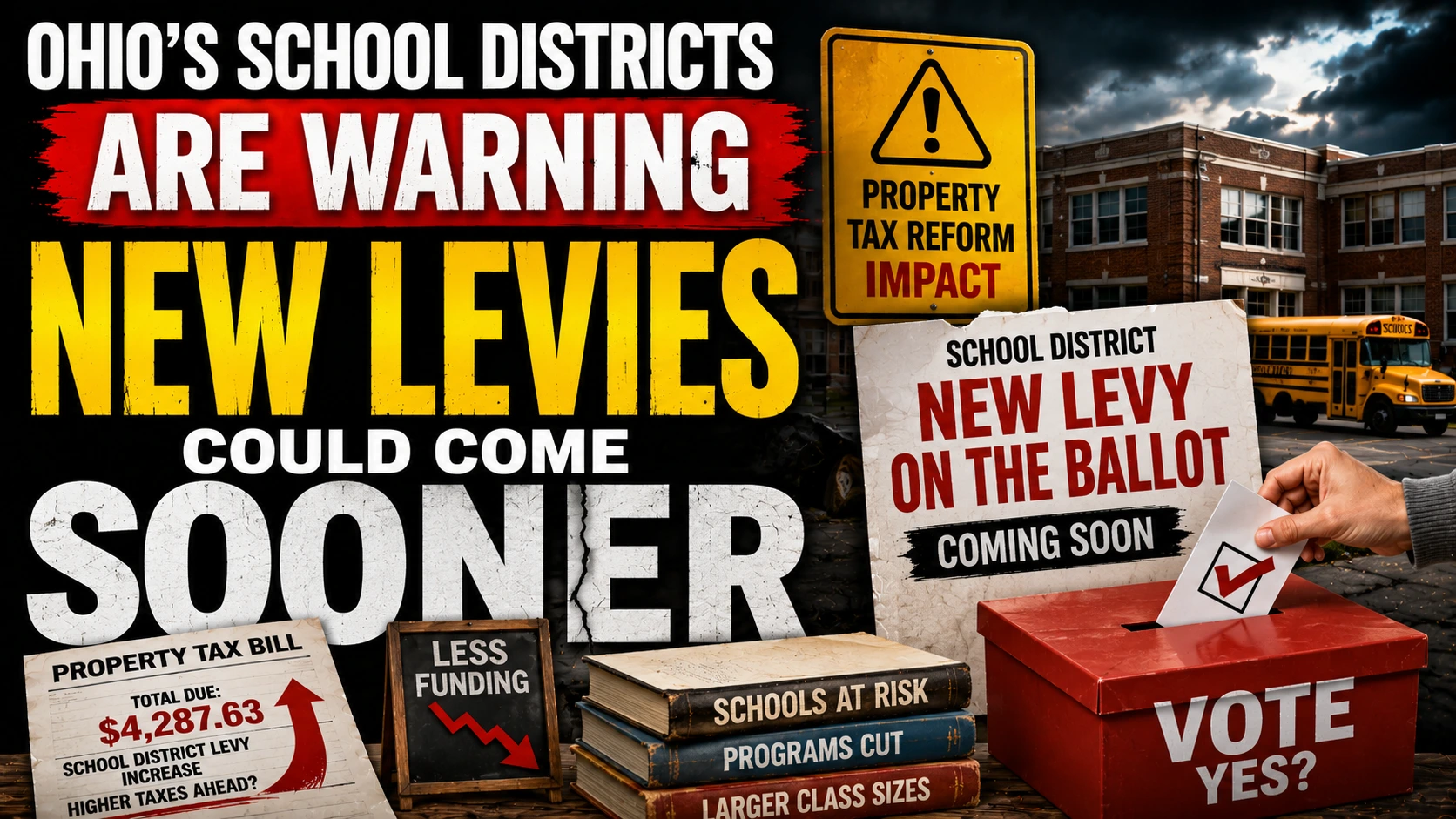 Ohio's School Districts Are Warning That Property Tax Reform Could Force Them to Ask Voters for New Levies Sooner