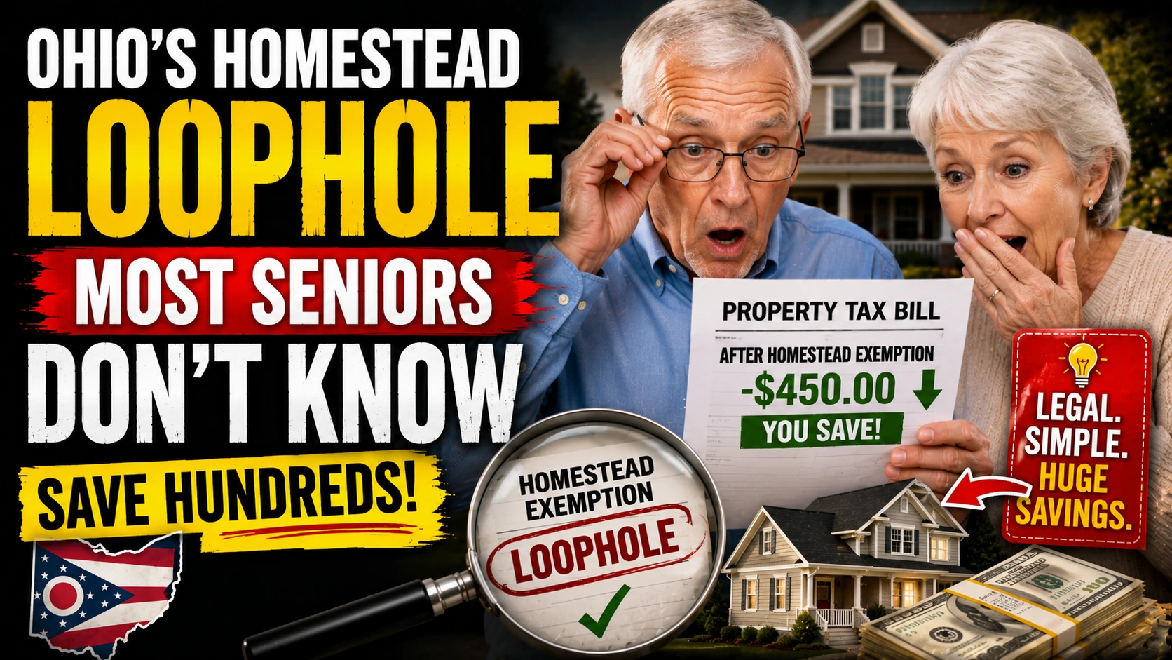 Ohio's Homestead Exemption Has a Loophole Most Seniors Don't Know About — and It Could Save Them Hundreds