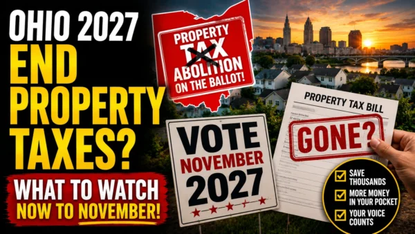 Ohio's 2027 Property Tax Abolition Ballot Push: What Cuyahoga County Homeowners Need to Watch Between Now and November